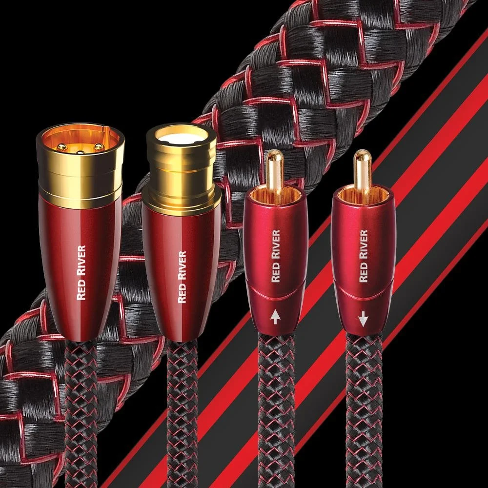 audio quest RED RIVER RCAケーブル1.5m Amazon | audioquest オーディオクエスト RCAケーブル レッド